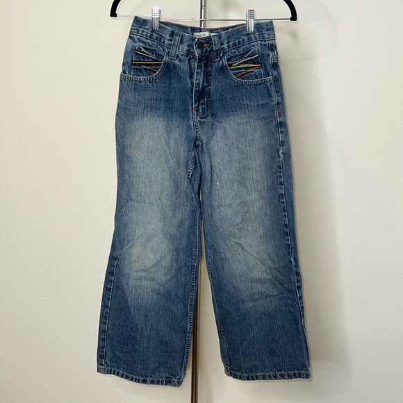 🔹 Paco Vintage 90’s Wide Leg Crop Jeans - Picture 1 of 7